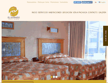 Tablet Screenshot of hotelplazaeldorado.com.mx